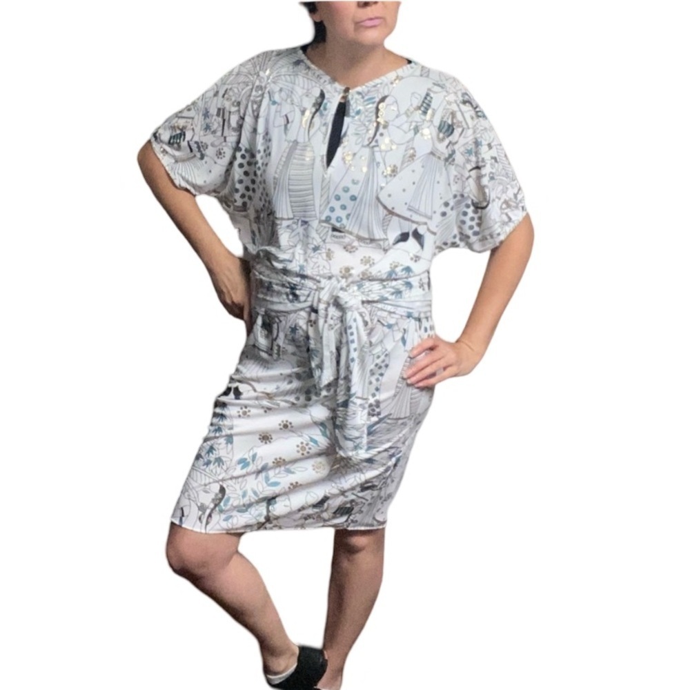 Frances  La Vie vintage  dolman sleeve dress size 6